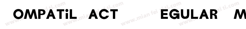 CompatilFact LT Regular Small Caps字体转换